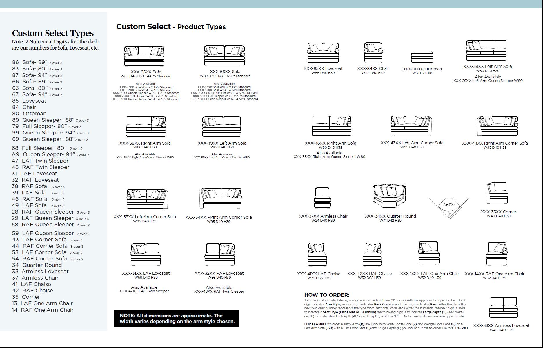 Kincaid Furniture Custom Select Upholstery Custom Select Sofa Belfort